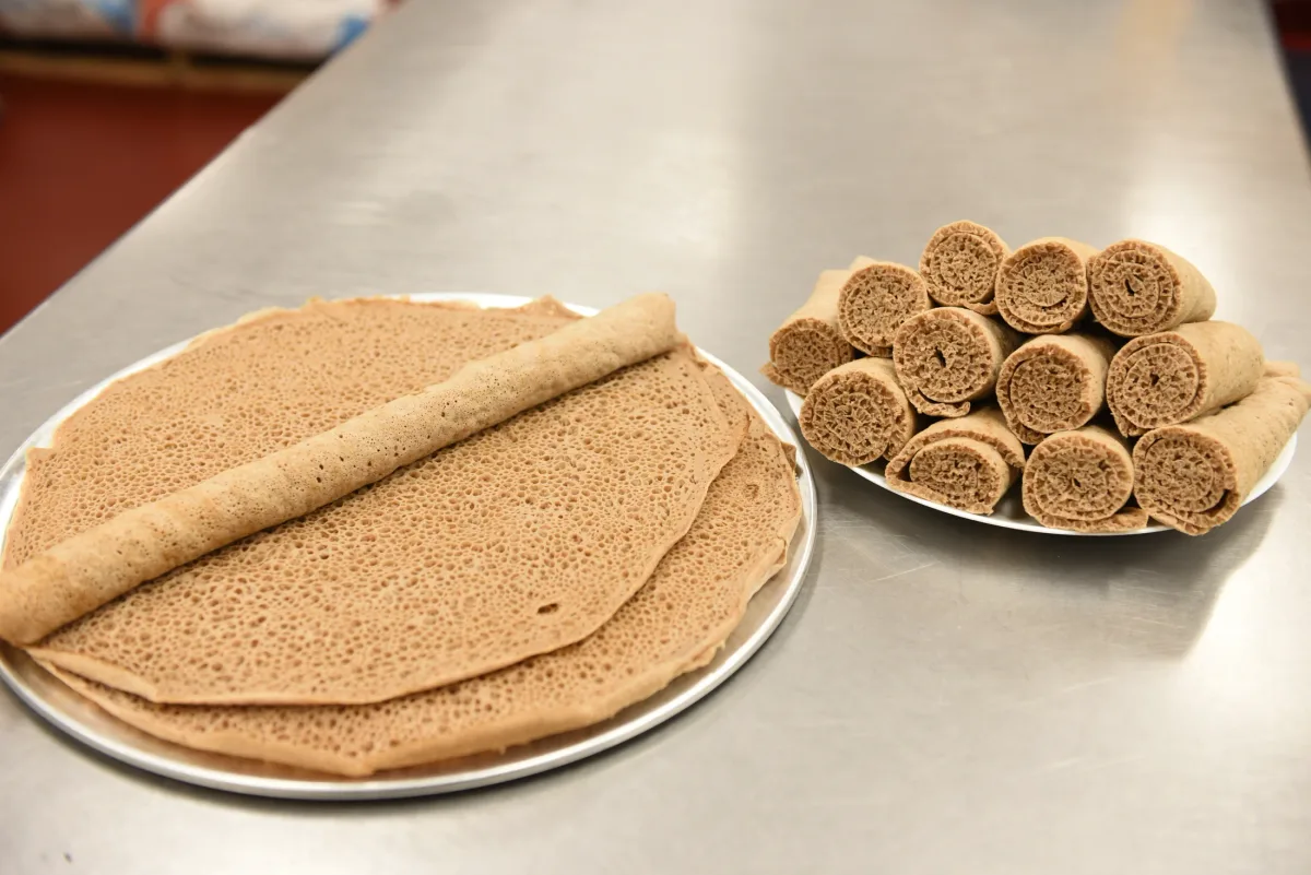 Injera, flat pack of 25
