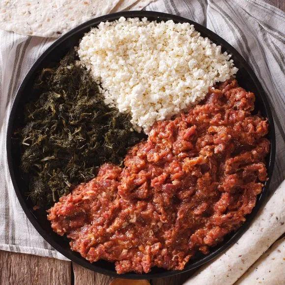 Kitfo platter